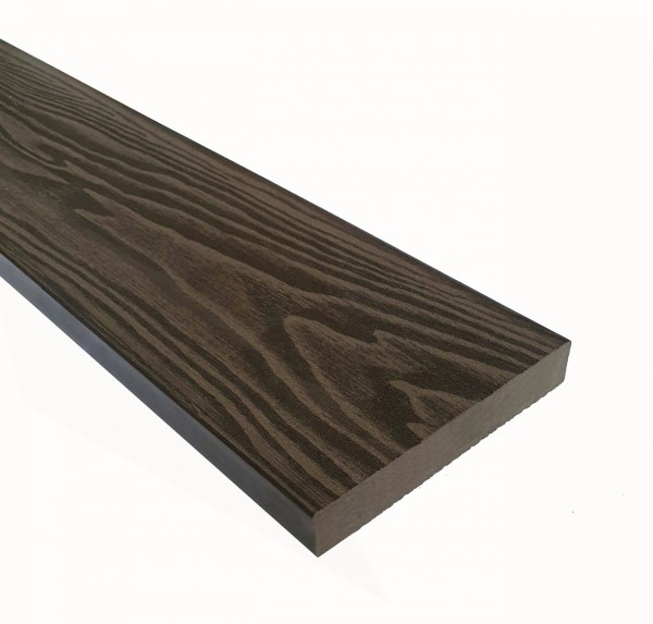 Террасная доска из ДПК Terrapol Смарт 3D Полнотелая без паза Тик Киото купить в Николаевске-на-Амуре