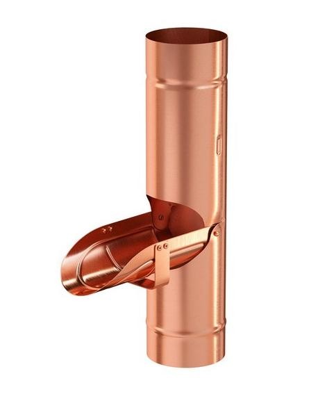 Водосток Aquasistem, система 125x90 - Водосборник медный купить в Николаевске-на-Амуре