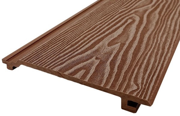 Сайдинг Darvolex 185x19x3000мм, 3D тиснение Коричневый купить в Николаевске-на-Амуре