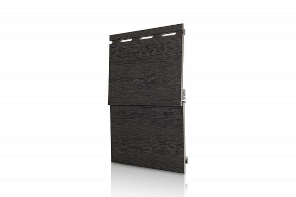 Вспененный сайдинг VOX KERRAFRONT WOOD DESIGN графит купить в Николаевске-на-Амуре