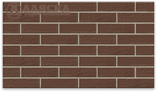 Фасадные Термопанели Аляска Braun Rustic купить в Николаевске-на-Амуре