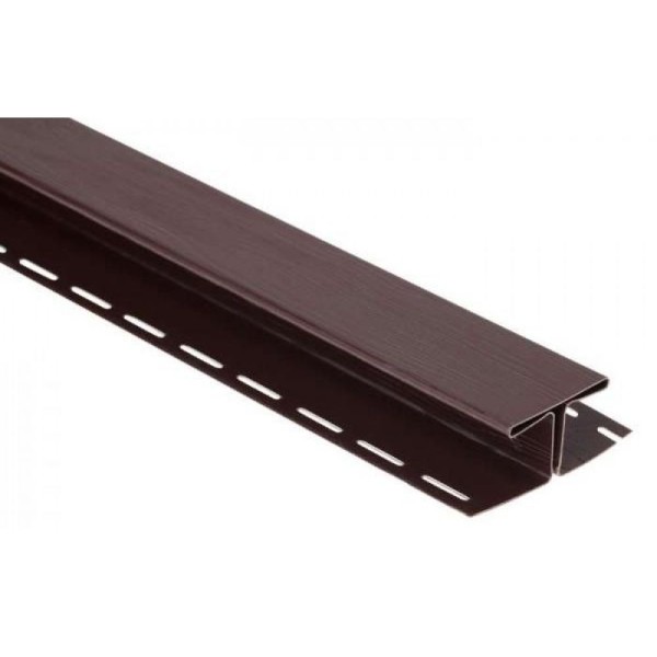 Н-профиль Люкс Крашенный, T-18, ВН, Коричневый купить в Николаевске-на-Амуре