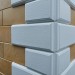Угол Наружный к Фасадным Термопанелям Доломит Дагестанский Камень 400 мм Белый купить в Николаевске-на-Амуре