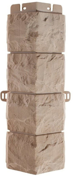 Фасадная панель Наружный угол фагот (талдомский), 0,45 х 0,13м (н) купить в Николаевске-на-Амуре
