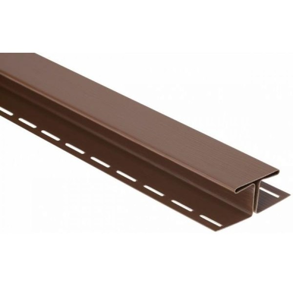 Н-профиль Люкс Крашенный, T-18, ВН, Тёмный Орех купить в Николаевске-на-Амуре