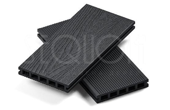 Доска террасная ДПК 3D SEQUOIA Evolution WOOD BLACK купить в Николаевске-на-Амуре