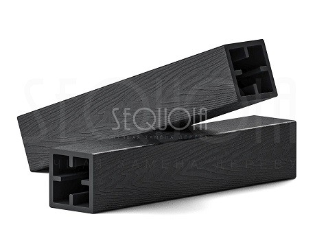 Столб SEQUOIA Evolution 3D WOOD BLACK купить в Николаевске-на-Амуре
