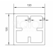 Столб SEQUOIA Evolution 3D WOOD BLACK купить в Николаевске-на-Амуре