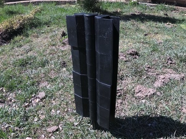 Угловой элемент поворотный, пластиковый от 60° до 300° для доски 300х30 мм из ДПК чёрный Holzhof купить в Николаевске-на-Амуре