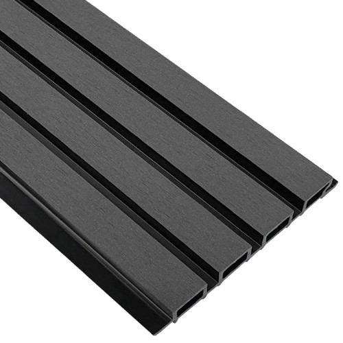 Фасадная реечная панель EasyDecking Wood-X 219х26 Черное дерево купить в Николаевске-на-Амуре