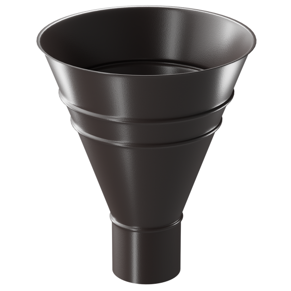 Воронка водосборная Döcke STAL PREMIUM, Шоколад купить в Николаевске-на-Амуре