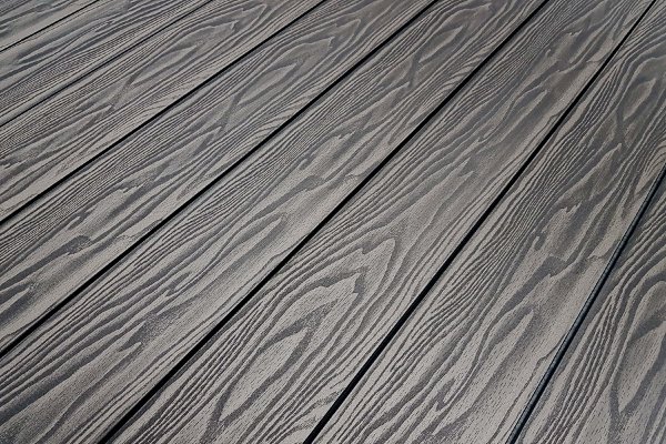 Террасная доска из ДПК Terrapol Смарт 3D Полнотелая с пазом Черное дерево купить в Николаевске-на-Амуре