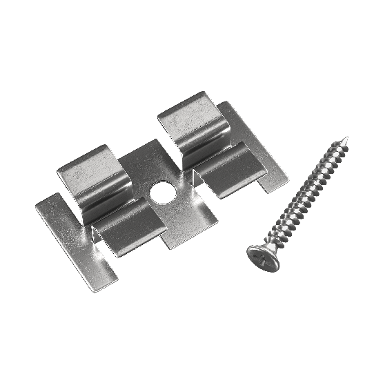 Клипса с саморезом, Grinder шовный монтаж 5 mm купить в Николаевске-на-Амуре