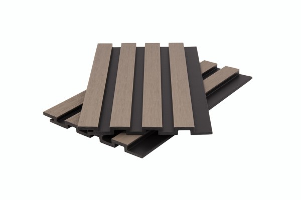 Стеновая панель брусковая двухцветная co-extrusion, snow mix купить в Николаевске-на-Амуре