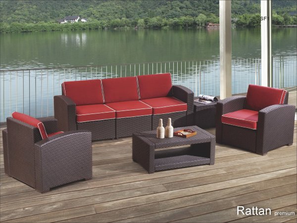 Уличные диваны и кресла коллекции Rattan Premium 5  купить в Николаевске-на-Амуре