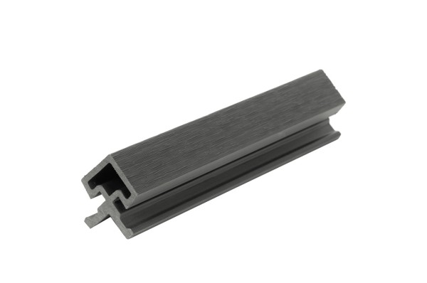 Угол внешний для фасадной панели co-extrusion, grey dark купить в Николаевске-на-Амуре