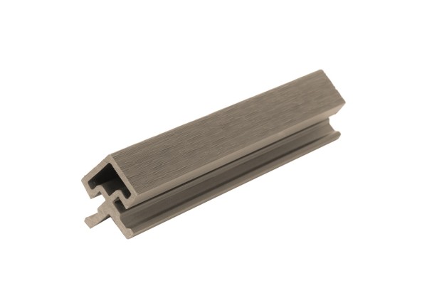 Угол внешний для фасадной панели co-extrusion, snow mix купить в Николаевске-на-Амуре