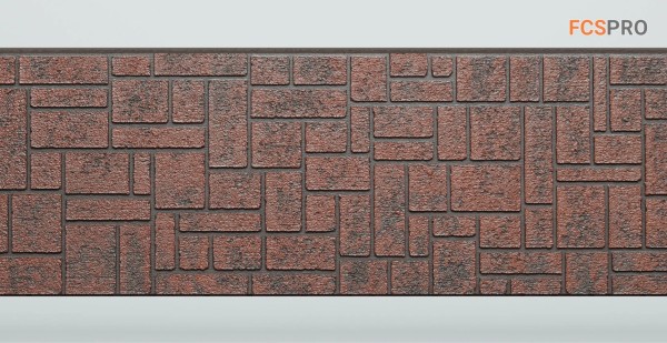 Фиброцементные панели FCS Simple АА5 (под камень) купить в Николаевске-на-Амуре