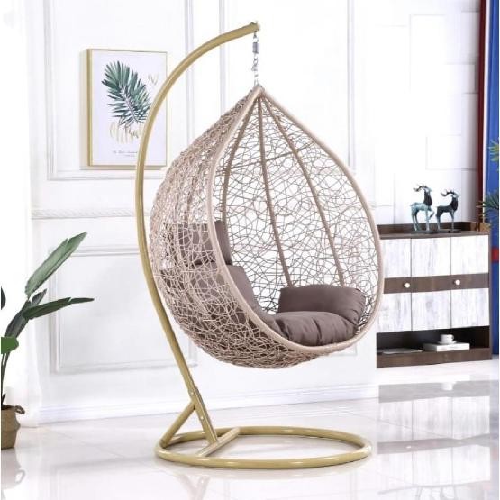 Кресло Подвесное из искусственного ротанга AFM-169A-XLB Beige купить в Николаевске-на-Амуре