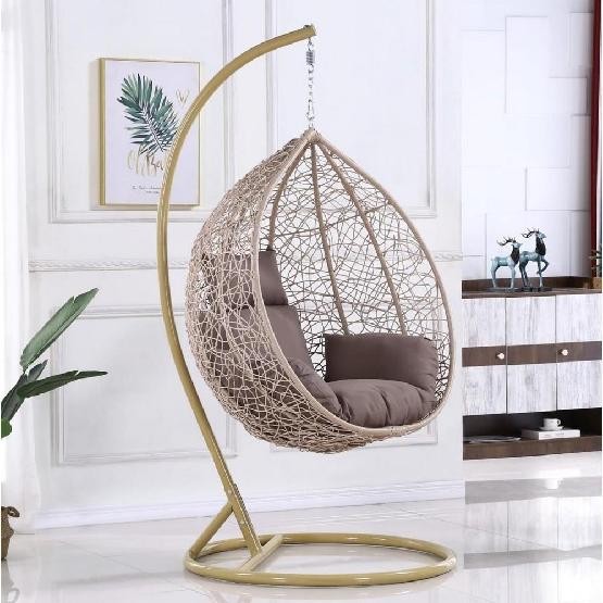 Кресло Подвесное из искусственного ротанга AFM-169A-LB Beige купить в Николаевске-на-Амуре
