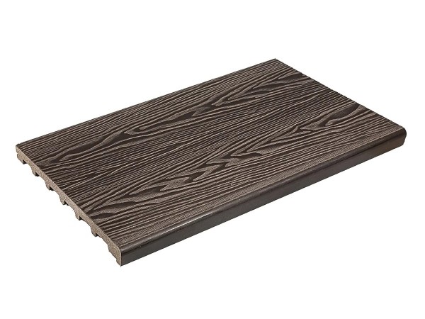 Ступень полнотелая из ДПК Deckart Step 3D Венге купить в Николаевске-на-Амуре
