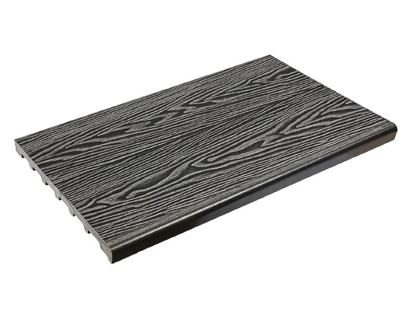 Ступень полнотелая из ДПК Deckart Step 3D Графит купить в Николаевске-на-Амуре