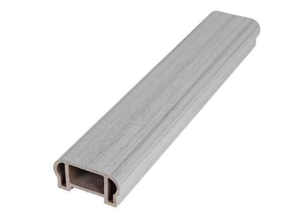 Перила верхнее фигурное Woodvex Co-Extrusion Серый купить в Николаевске-на-Амуре