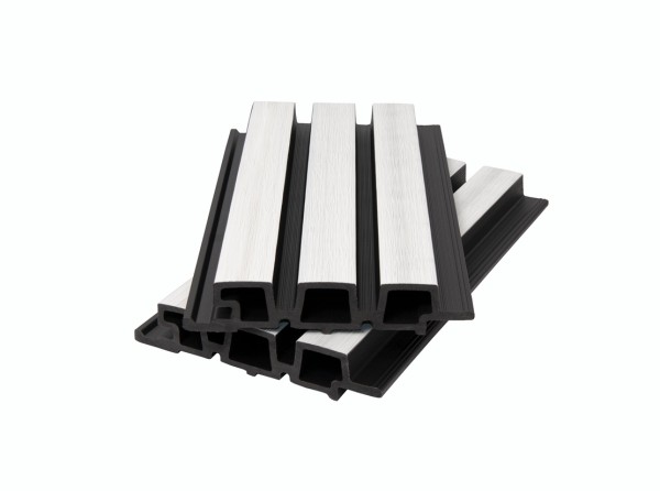Фасадная панель брусковая двухцветная co-extrusion, white купить в Николаевске-на-Амуре