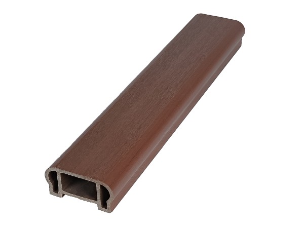 Перила верхнее фигурное Woodvex Co-Extrusion Махагон купить в Николаевске-на-Амуре