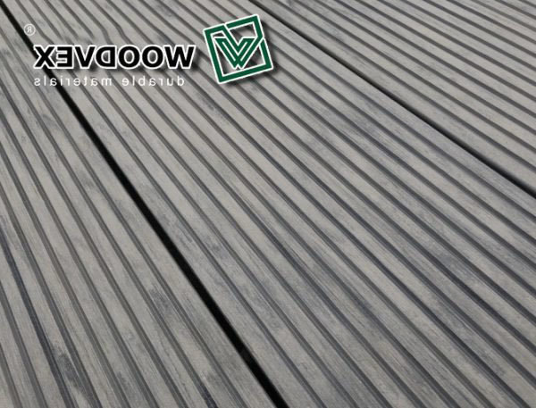 Террасная доска из ДПК WOODVEX Select Colorite Серый дым купить в Николаевске-на-Амуре