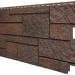 Фасадная панель VOX Sandstone (Сандстоун) темно коричневый купить в Николаевске-на-Амуре