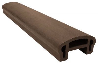 Перила вехнее фигурное Woodvex Select Венге