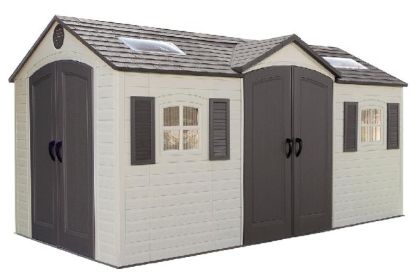 Сарай пластиковый LifeTime 15x8 DD купить в Николаевске-на-Амуре