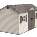 Сарай пластиковый LifeTime 15x8 DD купить в Николаевске-на-Амуре