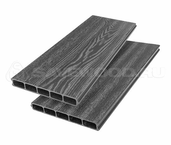 Грядочная доска ДПК 3D Savewood SW Rumex Графит купить в Николаевске-на-Амуре