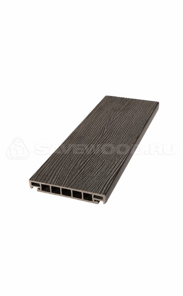 Террасная доска из ДПК SW Salix (S) (R) темно-коричневый купить в Николаевске-на-Амуре
