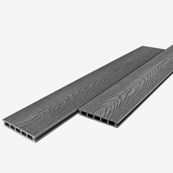 Террасная доска из ДПК RusDecking Unodeck Vintage - Серый купить в Николаевске-на-Амуре